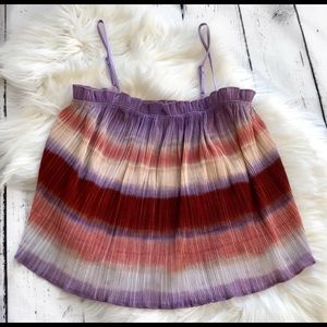 MADEWELL | spaghetti strap spring blouse top